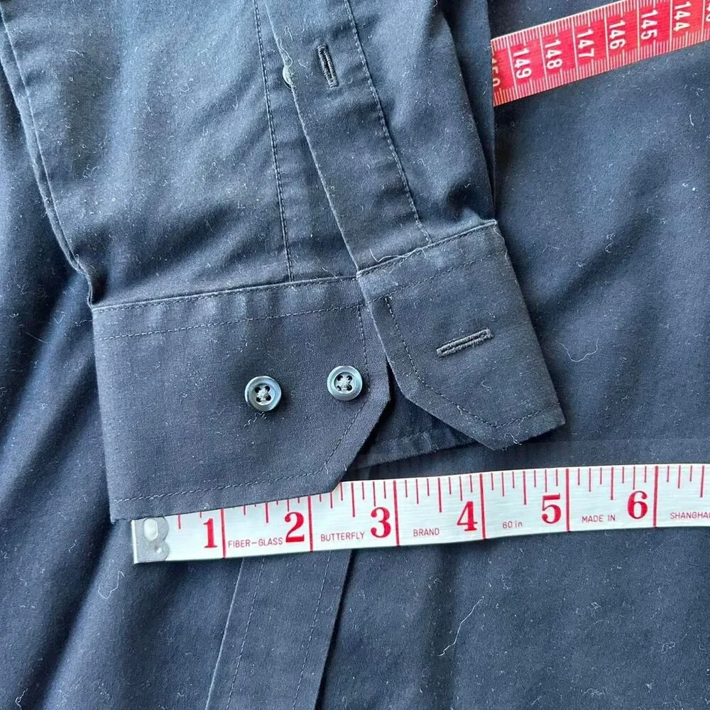 Stafford Men's Black Shirt